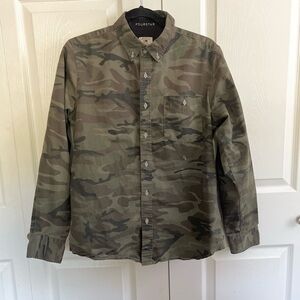 Four Star Camoflogue Dress Shirt Small